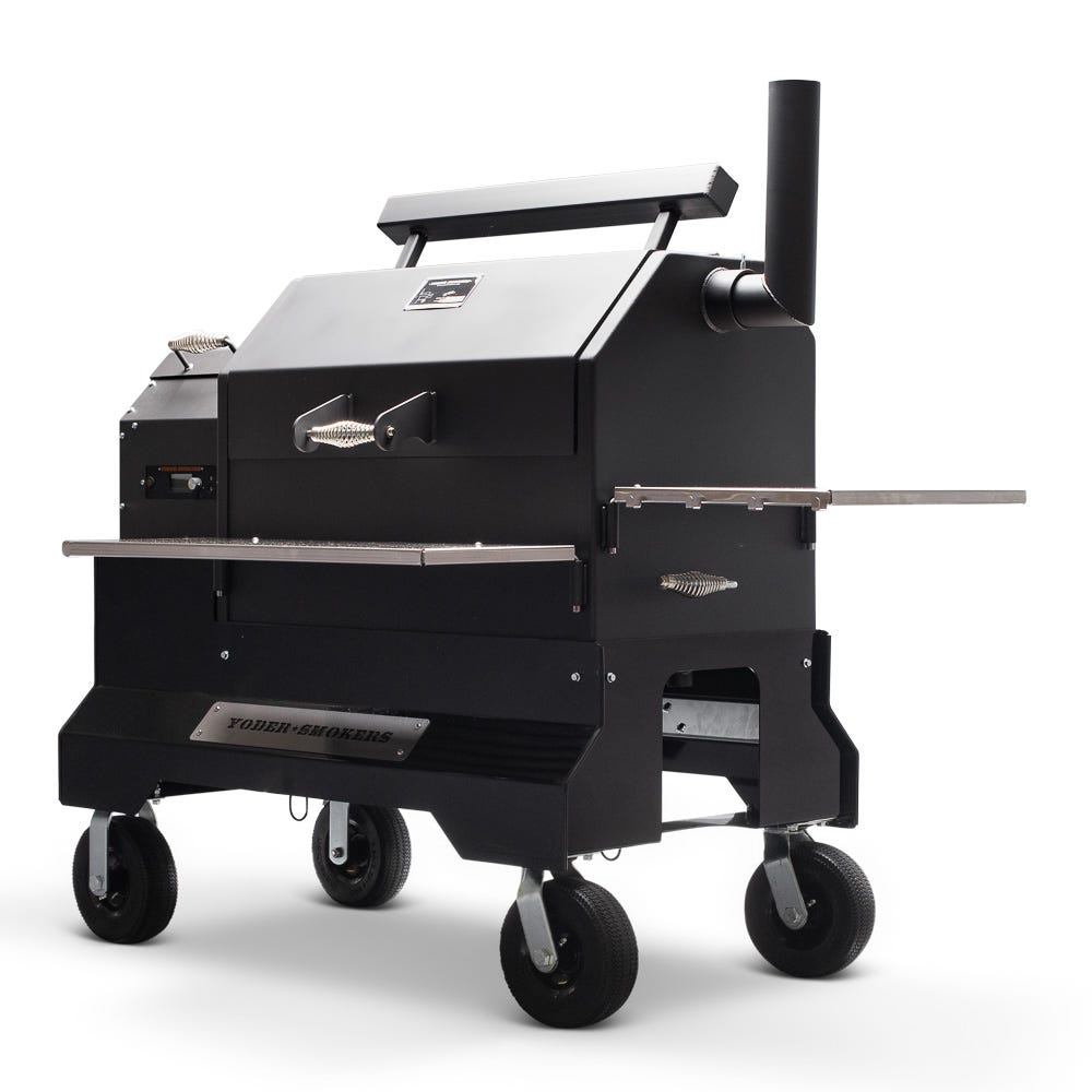 Yoder Smokers Loaded Wichita Offset Smoker - Just Grillin Outdoor Living