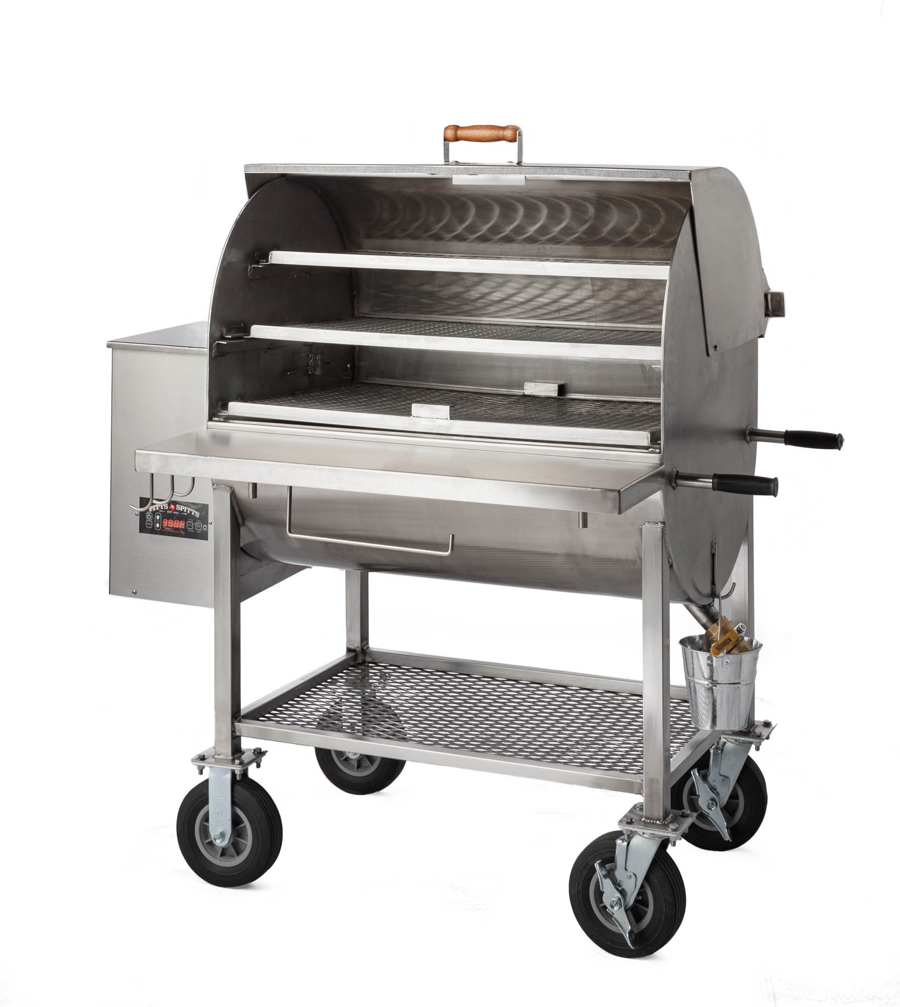 Pitts and Spitts Maverick Stainless Steel 2000 Wood Pellet Grill