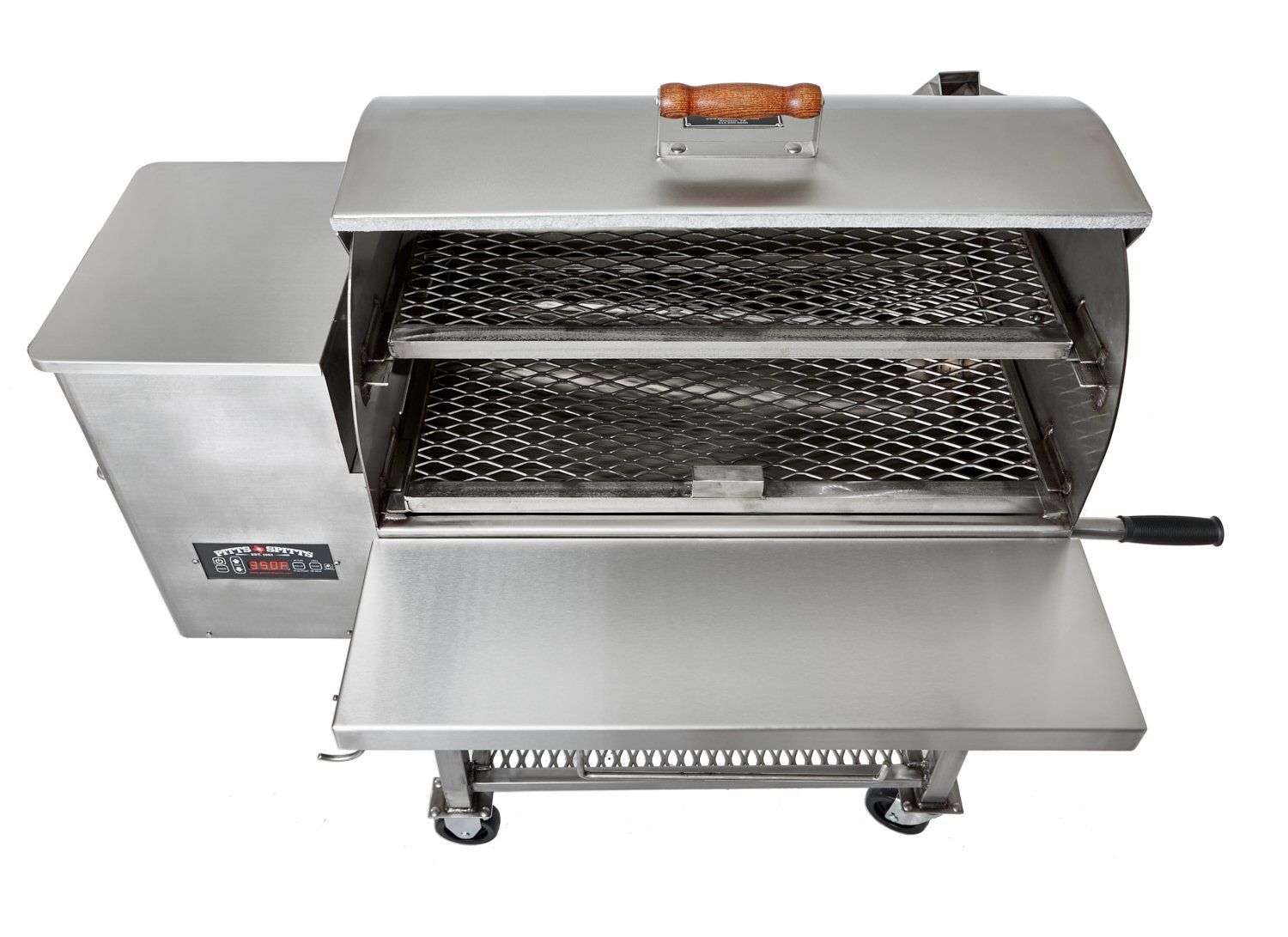 Pitts And Spitts Maverick Stainless Steel 850 Wood Pellet Grill Smokin Deal Bbq