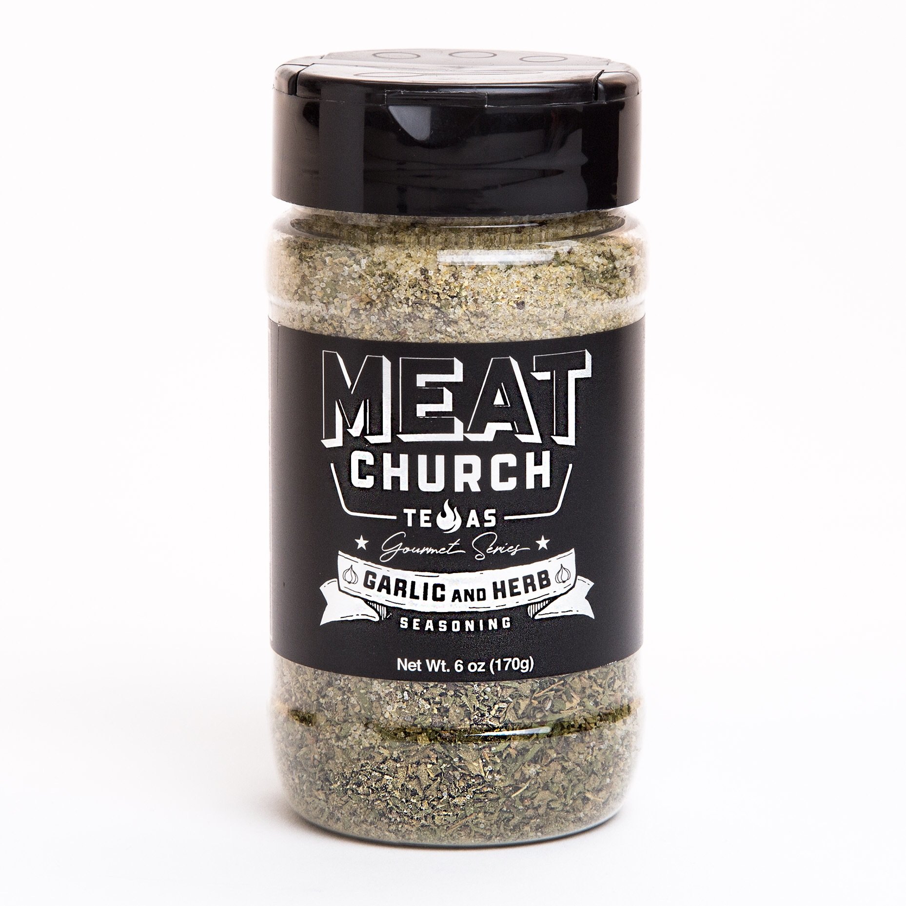 Meat Church BBQ Gourmet Garlic and Herb 6 oz. Smokin' Deal BBQ