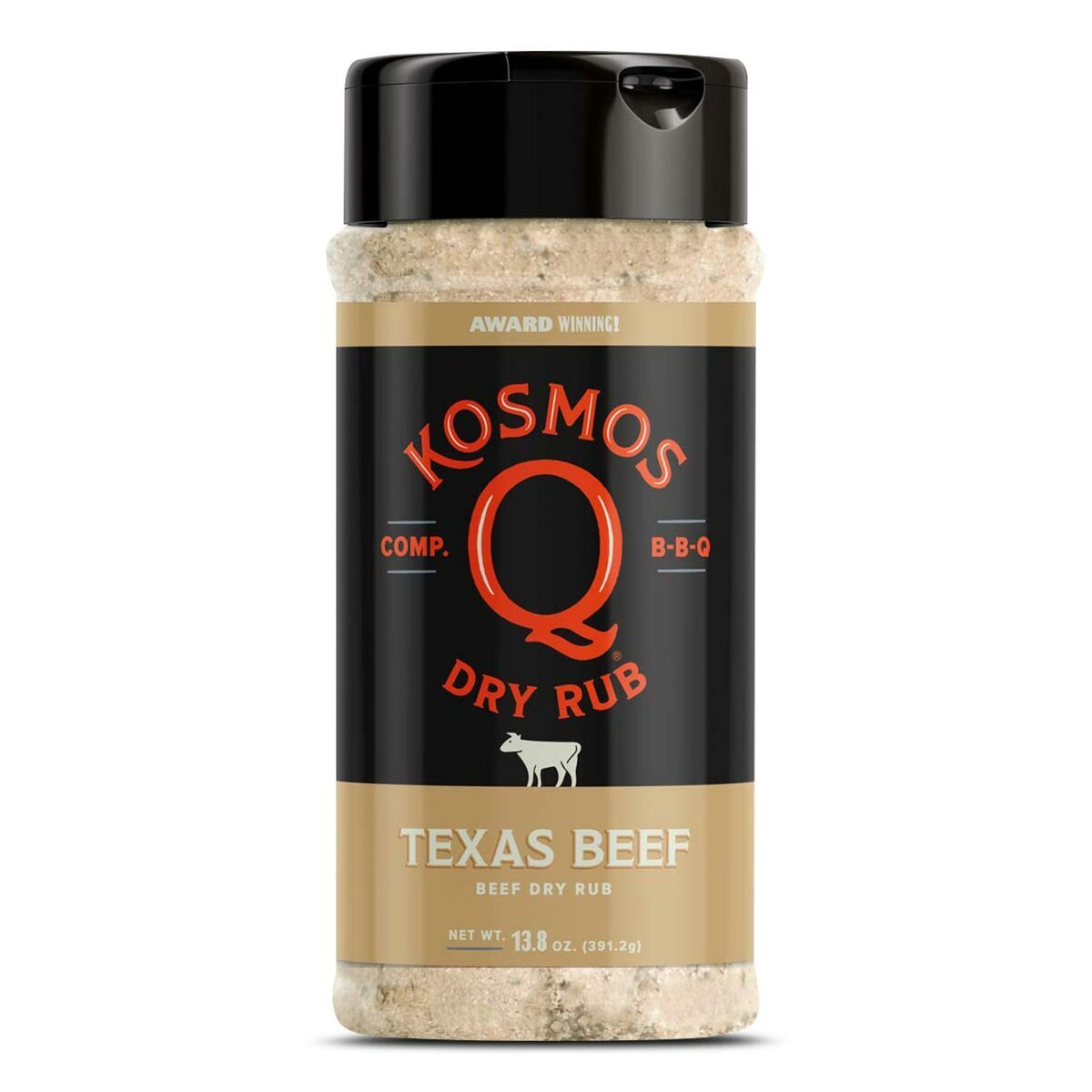 Kosmos Texas Beef Rub 13.8 oz. Smokin' Deal BBQ