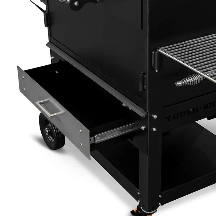 Yoder Smokers YS640S Pellet Grill with Storage Drawer Assembly